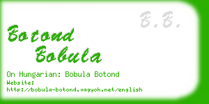 botond bobula business card